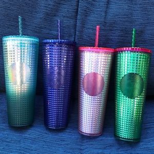 💥💥 STARBUCKS SUMMER 2023 GRIDDED TUMBLER BUNDLE💥💥